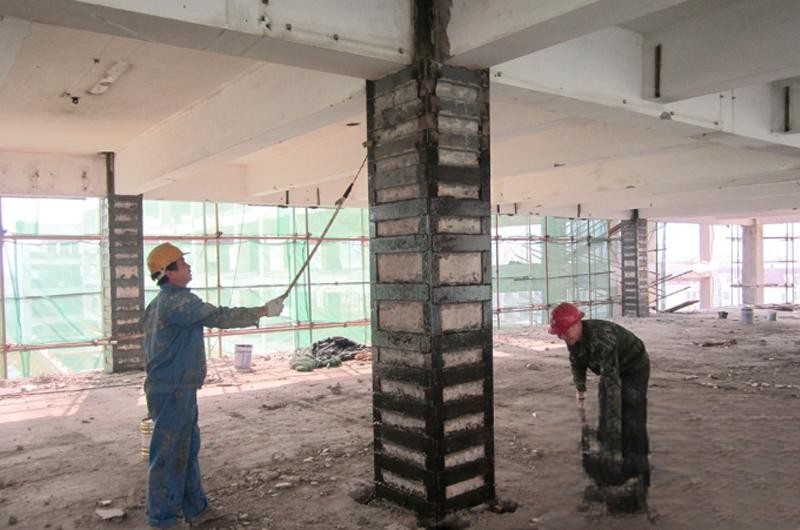 定边型钢外包钢加固施工的质量怎么做检测？